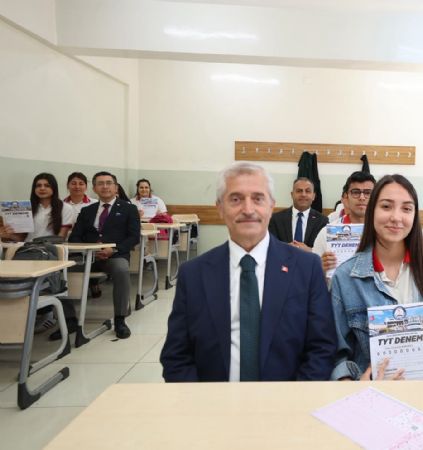 Belediyemizden S�nava Haz�rlanan ��rencilere �nemli Destek