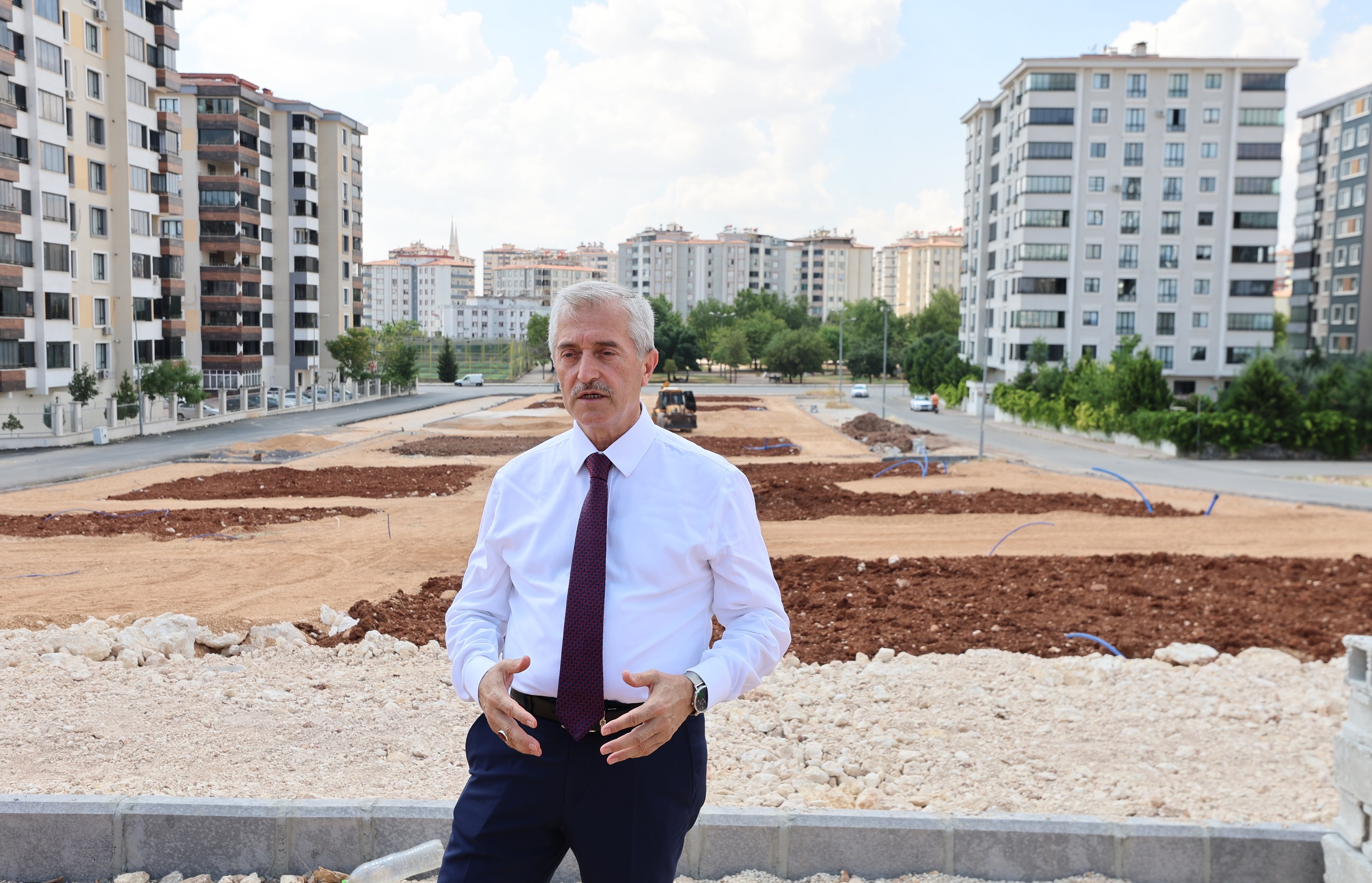 Belediyemizden Akkent�e 22 Bin 643 Metrekarelik Yeni Ye�il Alan