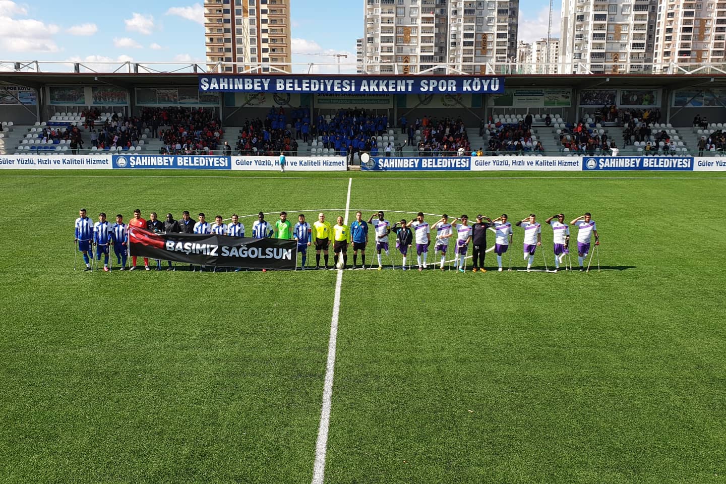 Ampute Takmmz kinci Yarya Da Hzl Balad 4-0