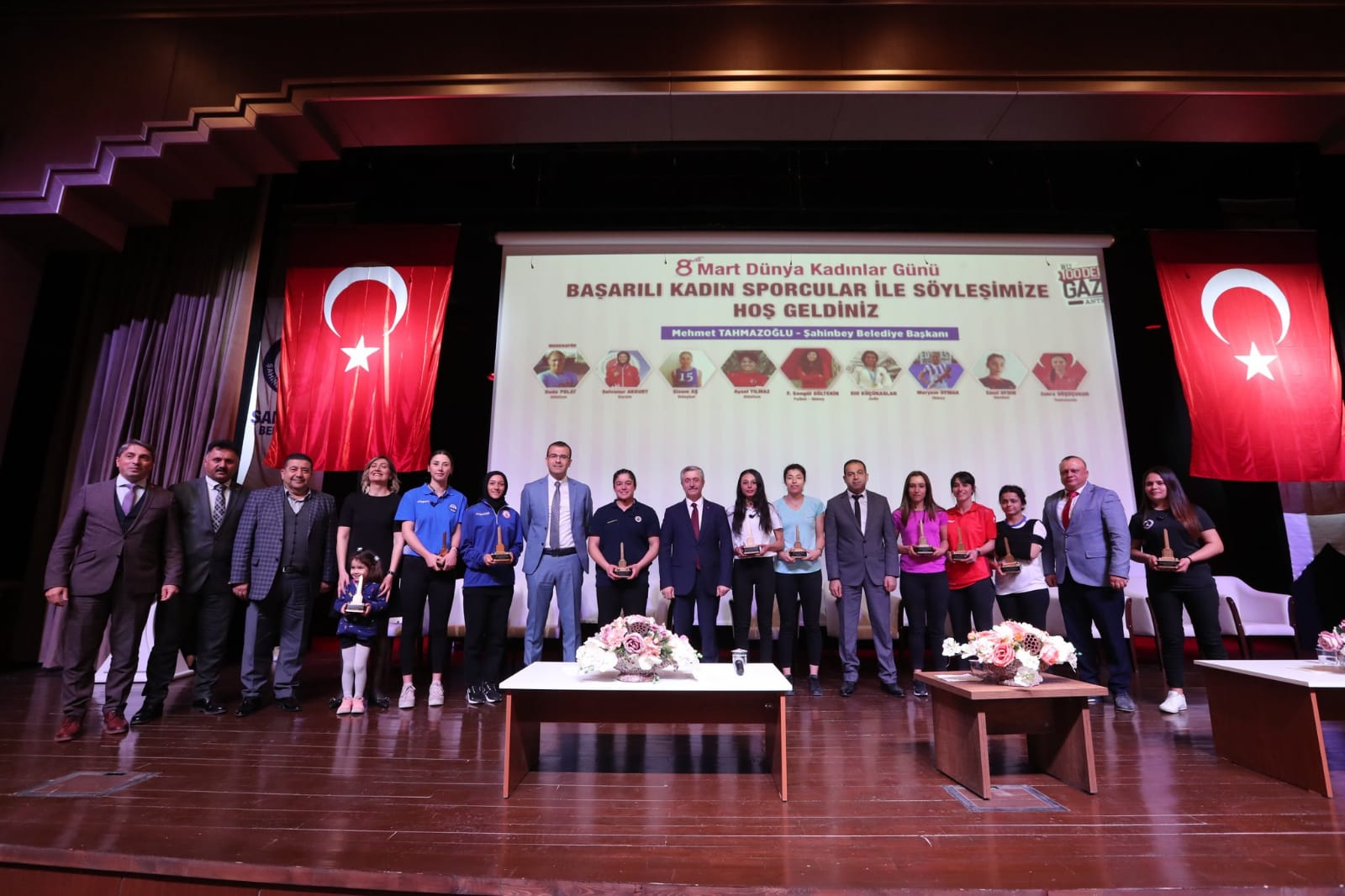 Sporun Gl Kadnlar ahinbeyde Bir Araya Geldi