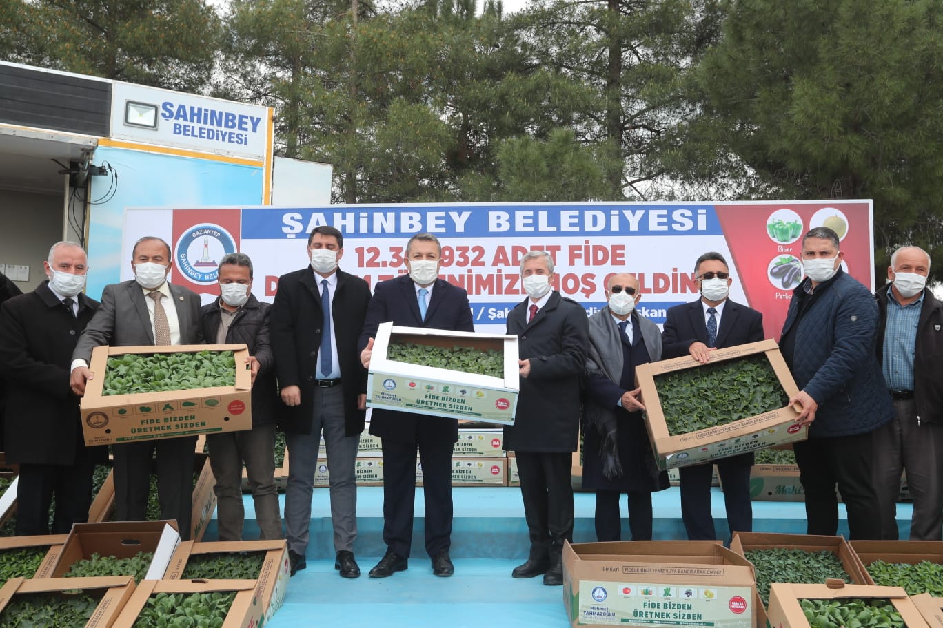 Belediyemizden iftilere 12.301.932 Fide