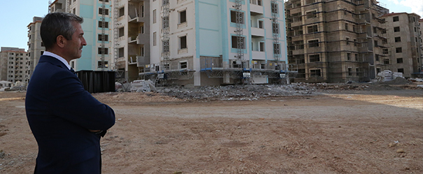 Ba�kan Mehmet Tahmazo�lu Mavikent 4. Etap�� �nceledi