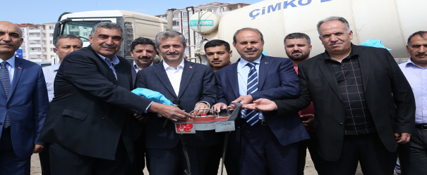 �bn i Sina Mahallesi�ne Cami Yap�l�yor 