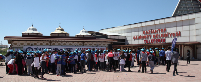 ahinbey Parknda Oryantiring Yarmas