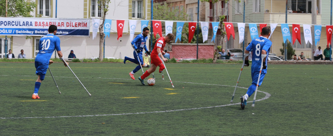ahinbey Ampute Kendi Evinde Galip Geldi