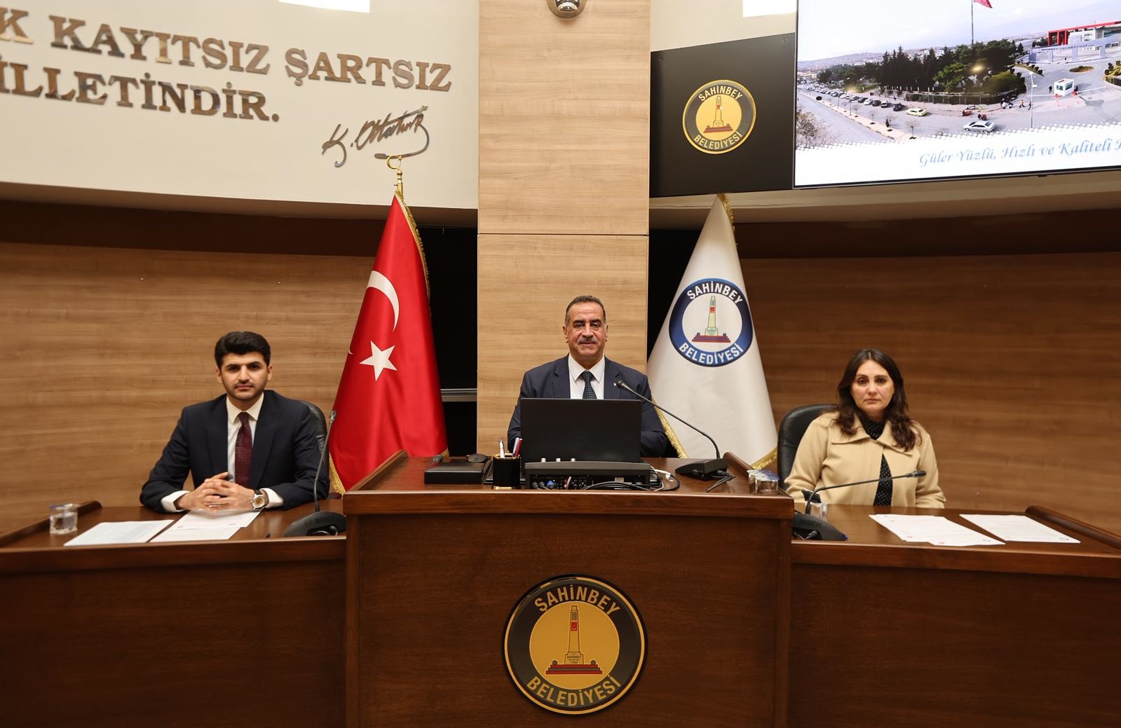 Belediyemizin Nisan Ay� Meclis Toplant�s� Yap�ld�