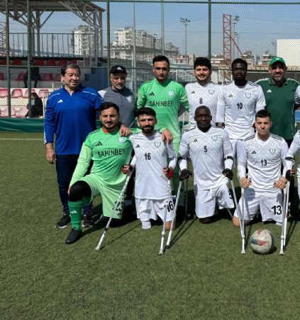 �ahinbey Ampute Futbol Tak�m�m�z T�rkiye Kupas��nda �eyrek Finalde