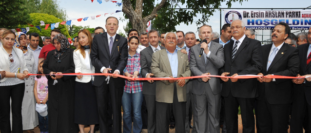 ahinbey Belediyesi, Dr. Ersin Arslann smini Parkta Yaatacak