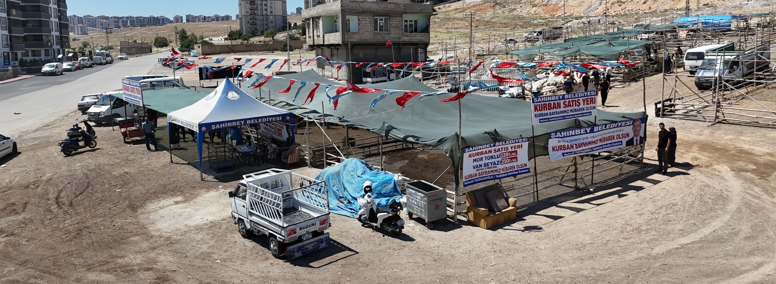 ahinbeyde Kurban Sat Ve Kesim Yerleri Belirlendi