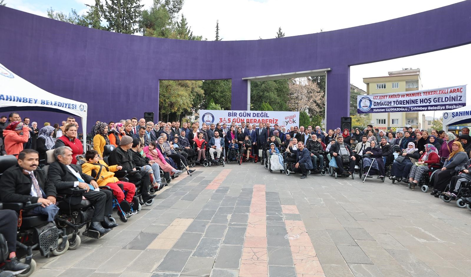 Belediyemizden 4.581 Engelli Vatandaa Akl Ve Manuel Tekerlekli Sandalye