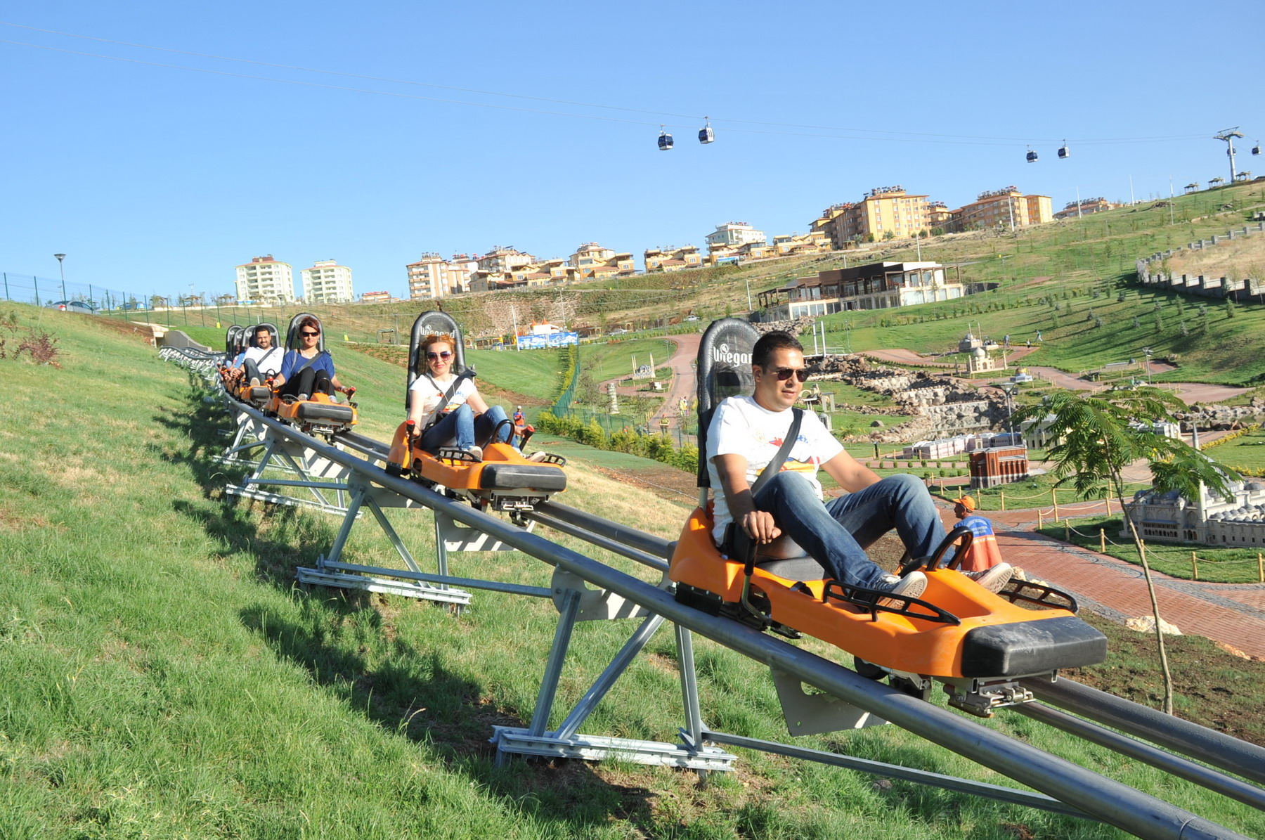 ahinbey Park Tatildede Halkn Gz Bebei Oldu