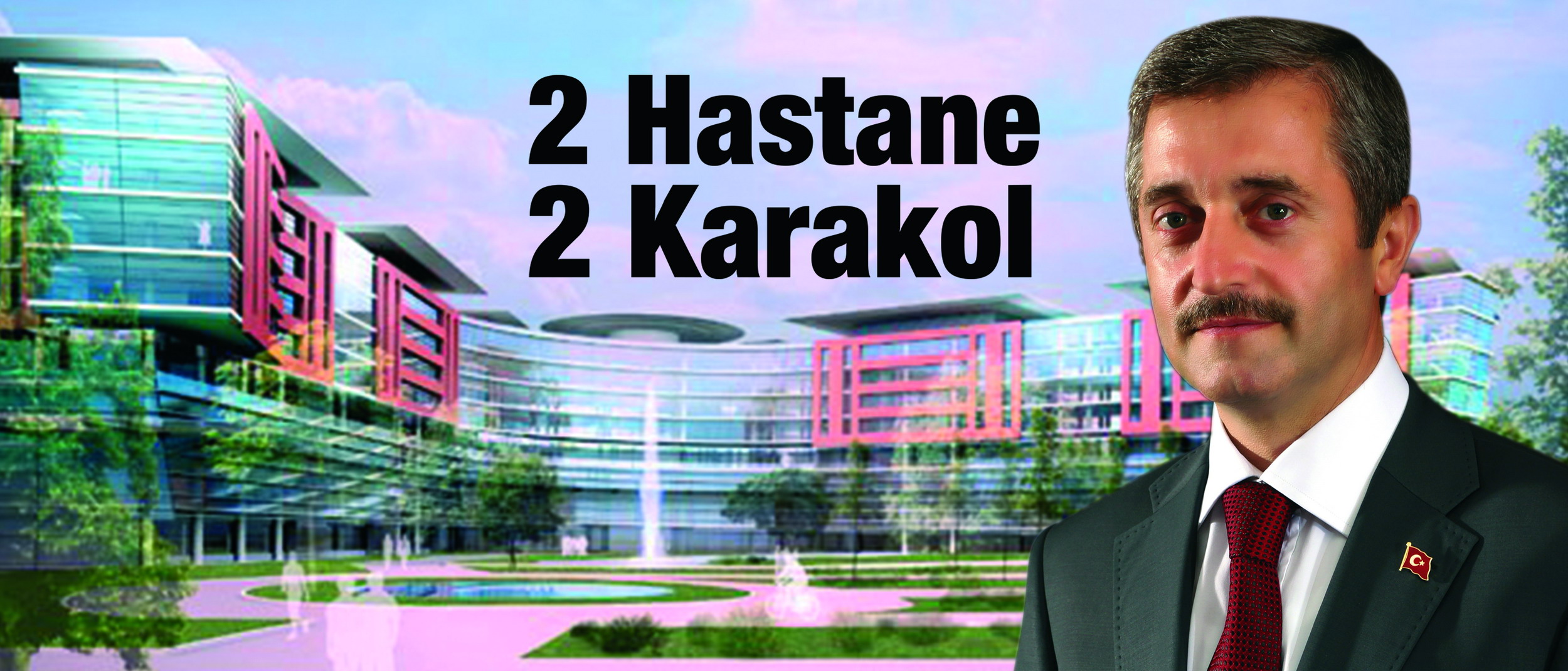 Bakan Tahmazolu, "ki Hastane ki Karakol Yapyoruz"