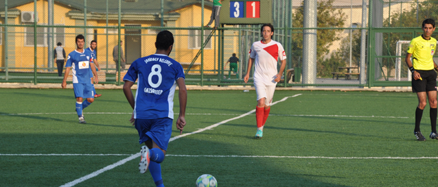 ahinbey Belediye Futbol Takm Yine Galip Geldi
