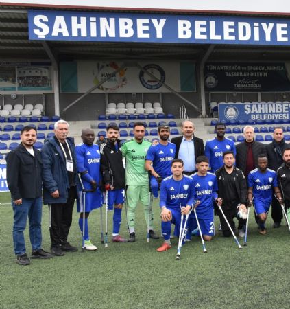 �ahinbey Ampute Ad�m Ad�m �ampiyonlu�a �lerliyor 5-1