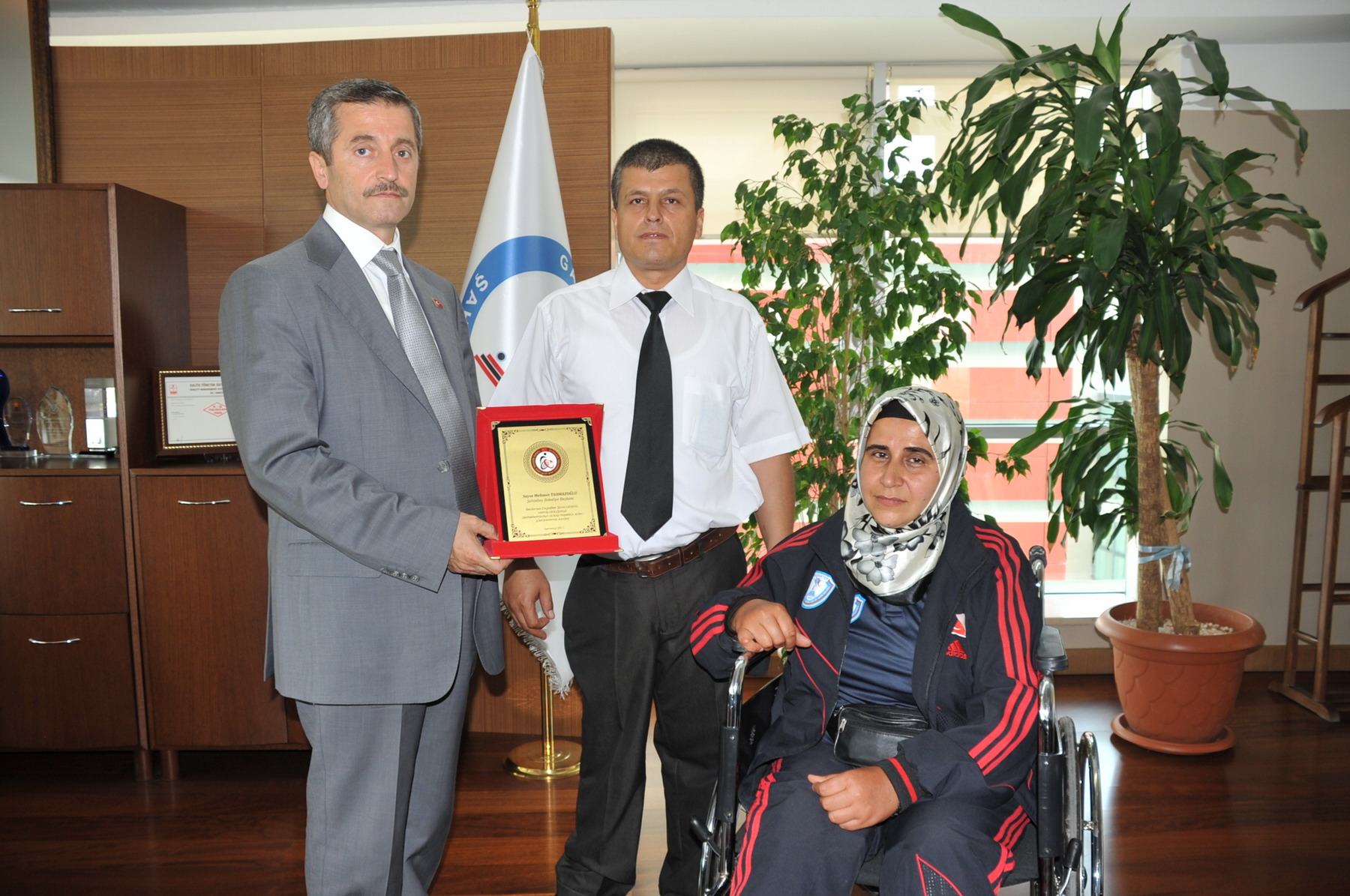 Başkan Tahmazoğlu&#8217;na Federasyon&#8217;dan teşekkür
