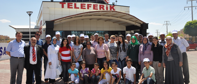 Gaziler ve Muharip Gaziler Dernei ahinbeyi Gezdi