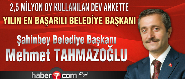 Ba�kan Tahmazo�lu Y�l�n Belediye Ba�kan� Se�ildi