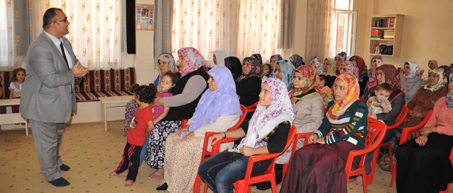 ahinbeyden Kursiyerlere Aile i Etkili letiim Semineri