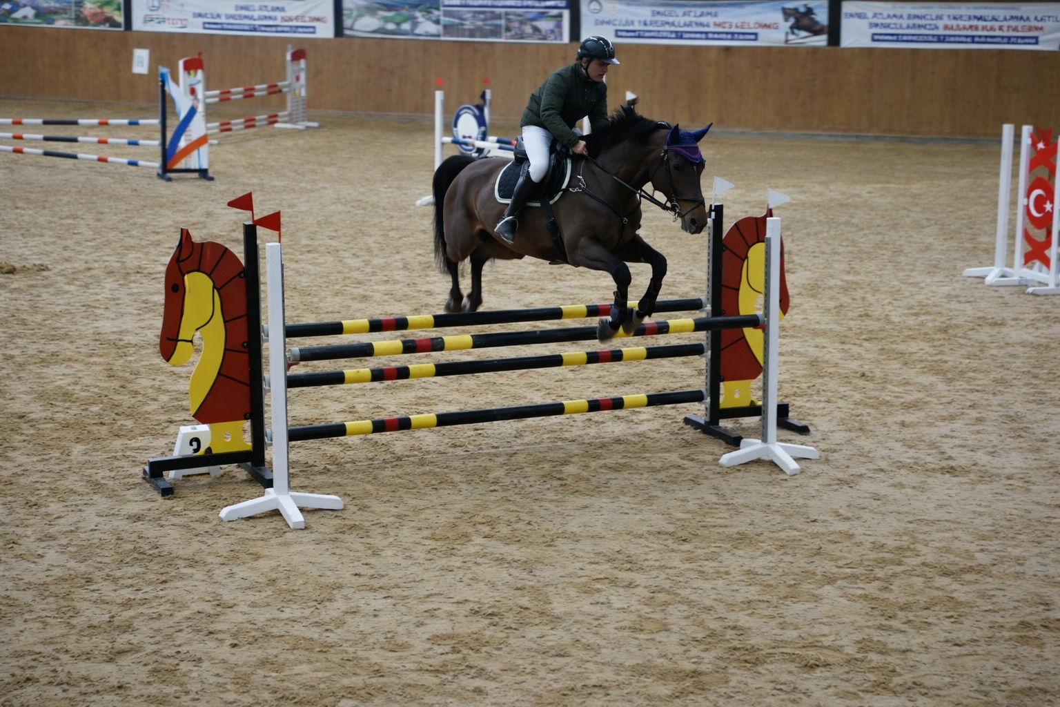 �ahinbey�de Engel Atlama Heyecan�