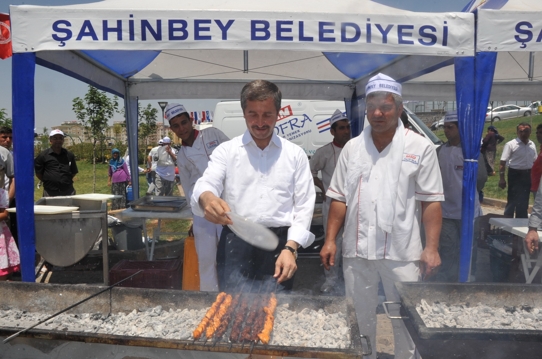 ahinbey Belediyesi alanlar Aileleriyle Birlikte Piknikte Bir Araya Geldi