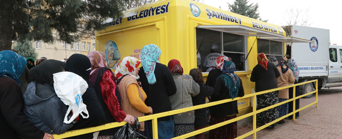 ahinbey 2015 Ylnda 2 Milyon 252 Bin Kiiye Scak Yemek kram Etti