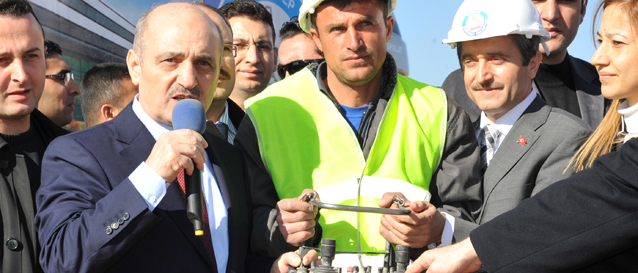 Bakan Erdoan Bayraktar, Sal Gn ahinbeyde Temel Atp, Al Yapacak