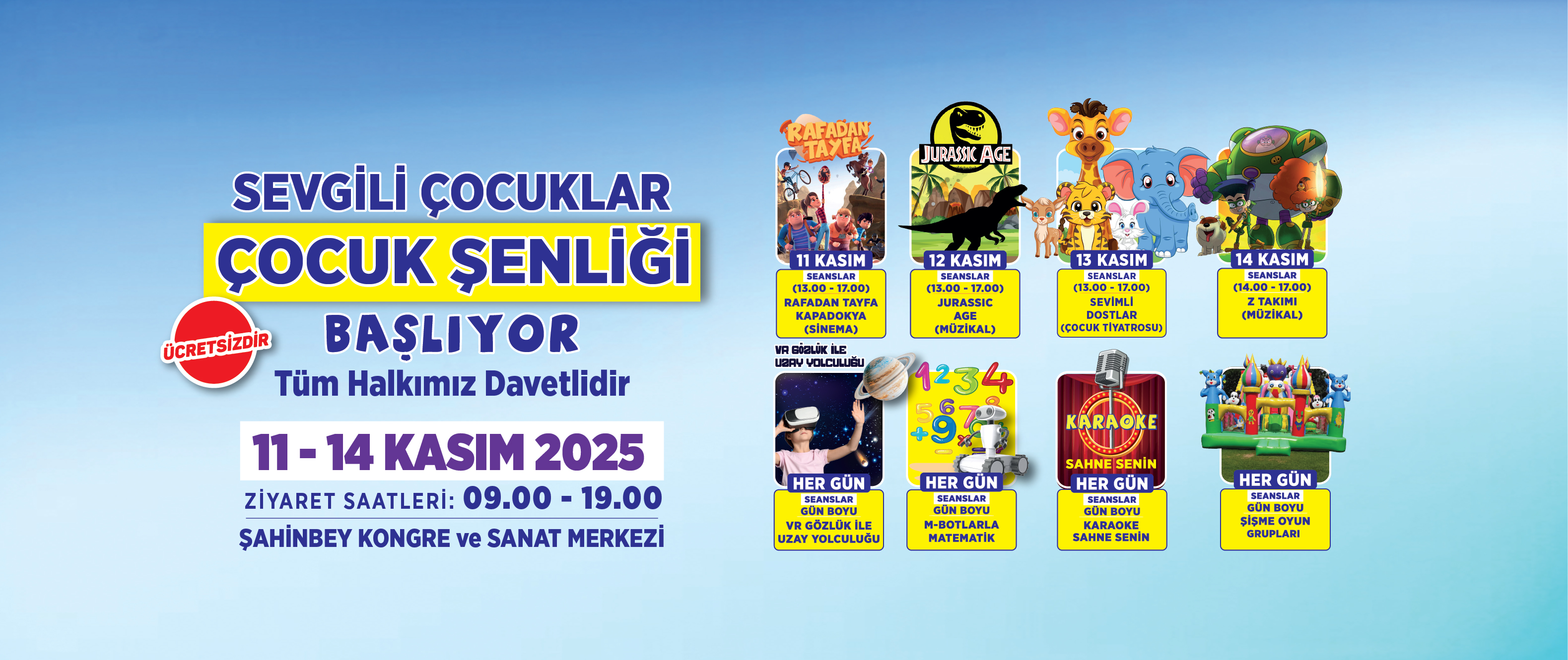 Bakanmzdan ocuk enliine Davet