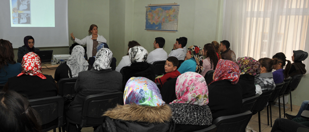 ahinbey Belediyesinden Kursiyerlere Verem Konulu Seminer