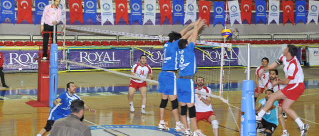 ahinbey Voleybol Takm Sahadan 3-0 Galip Ayrld