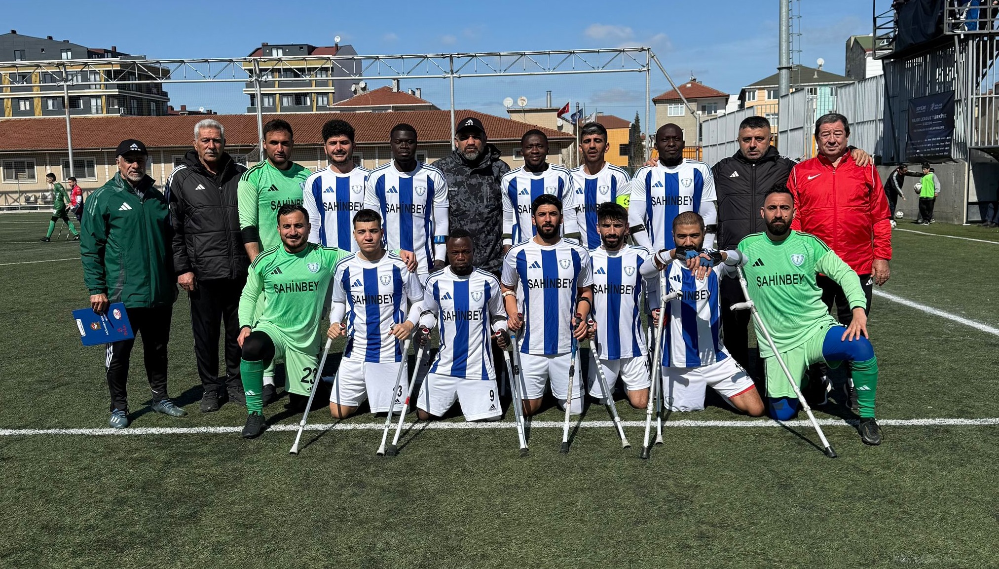 �ahinbey Ampute Deplasmandan Galibiyetle D�nd� 4-0