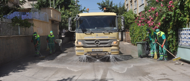 �ahinbey Belediyesi Toplu Temizlik Ekibi Her G�n Bir Mahallede