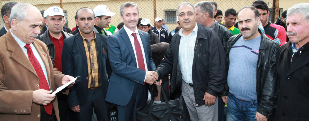 ahinbey Belediyesinden Amatr Takmlara Malzeme Destei