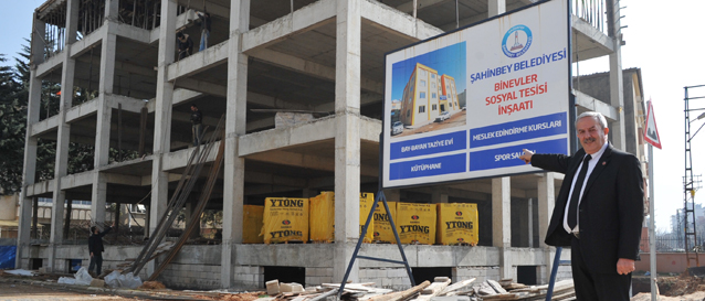 Binevler Mahallesinden ahinbey Belediyesine Sosyal Tesis Teekkr