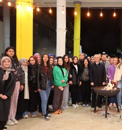 Ba�kan�m�z ��rencilerle Sahurda Bulu�tu