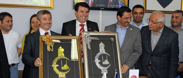 �ahinbey Belediyesi Bosna Hersek�in Gorajde Belediyesi �le Karde� Oldu