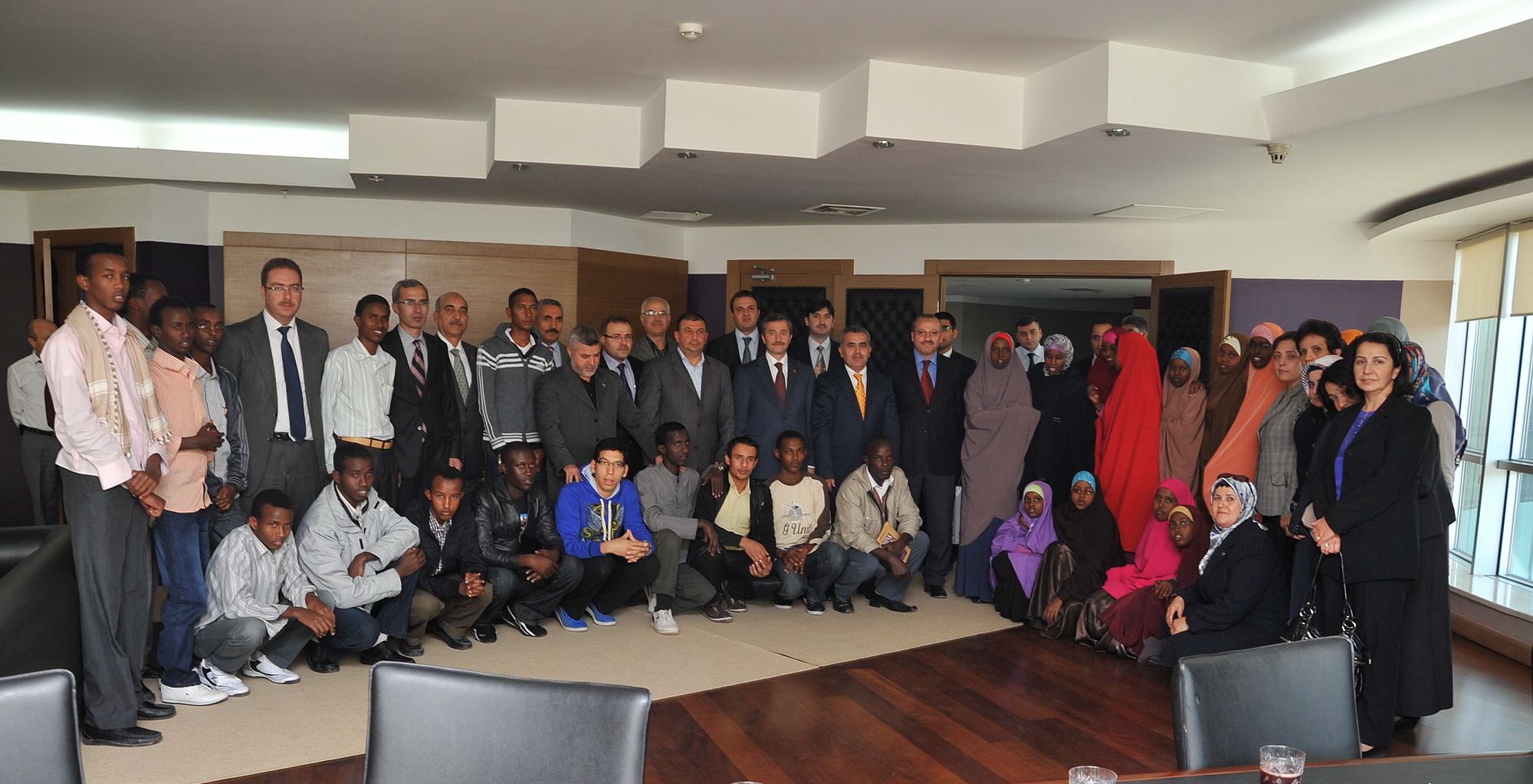 Somali ve Yemenli renciler Tahmazolunu Ziyaret Etti