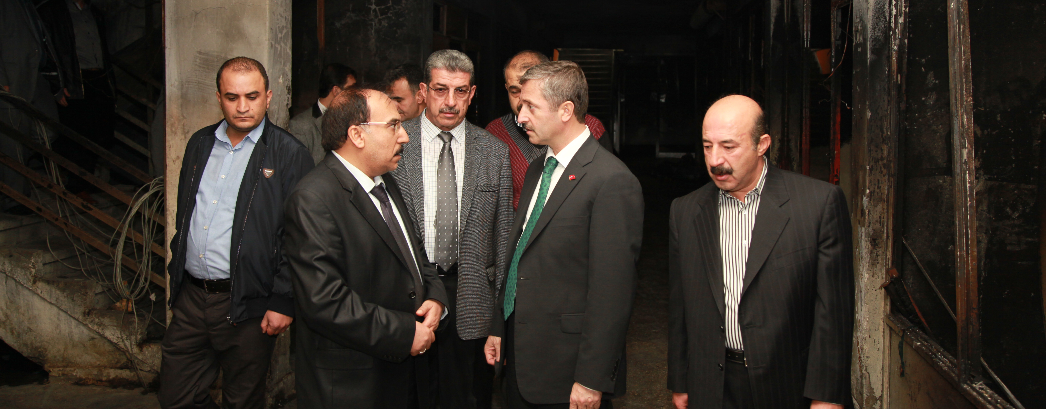 Bakan Tahmazolu Yangn kan Handa ncelemelerde Bulundu