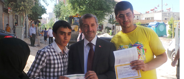 Karne Sevincini Ba�kan Tahmazo�lu �le Payla�t�lar