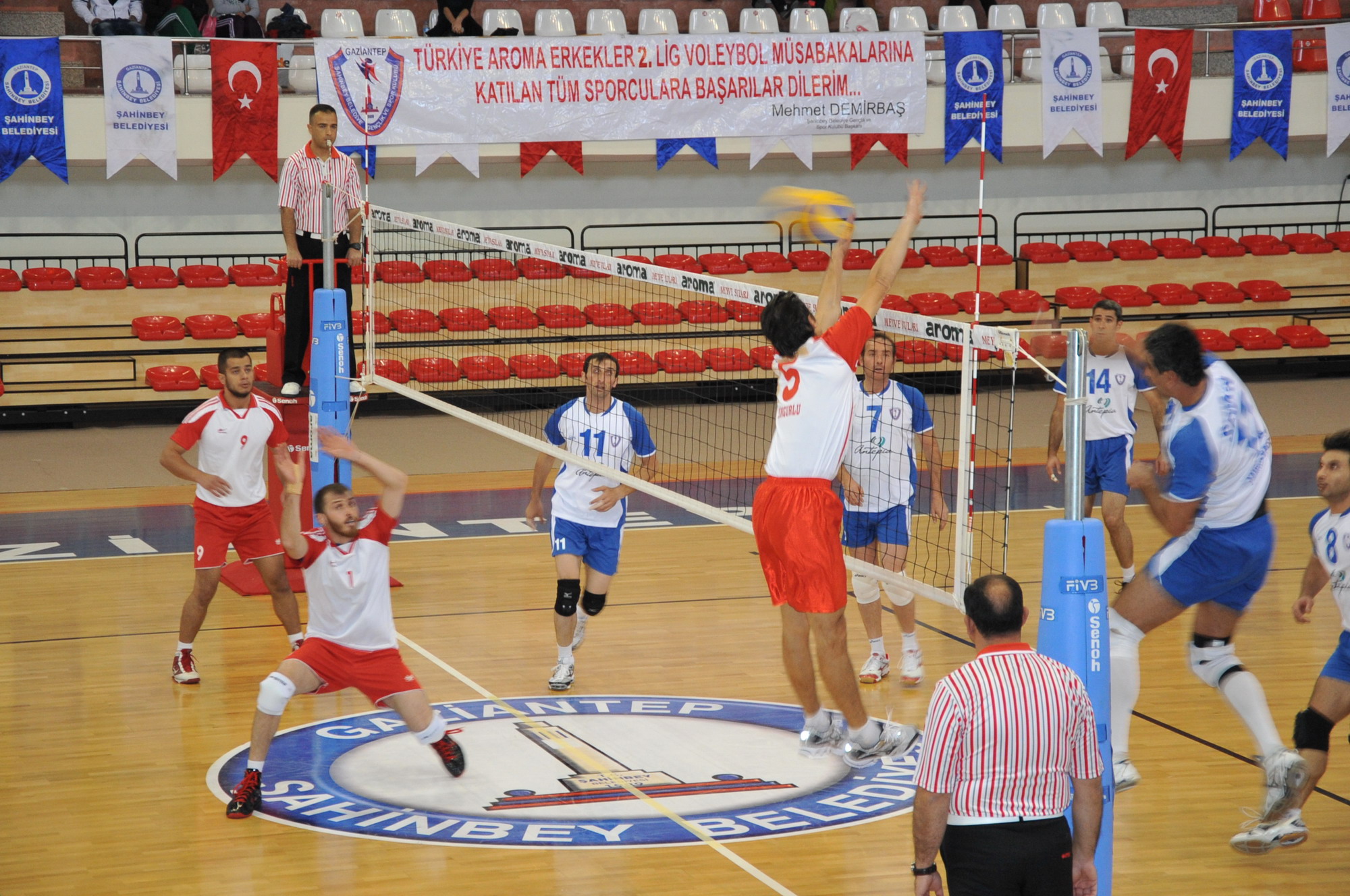 ahinbey Belediye Voleybol 3-0 Galip