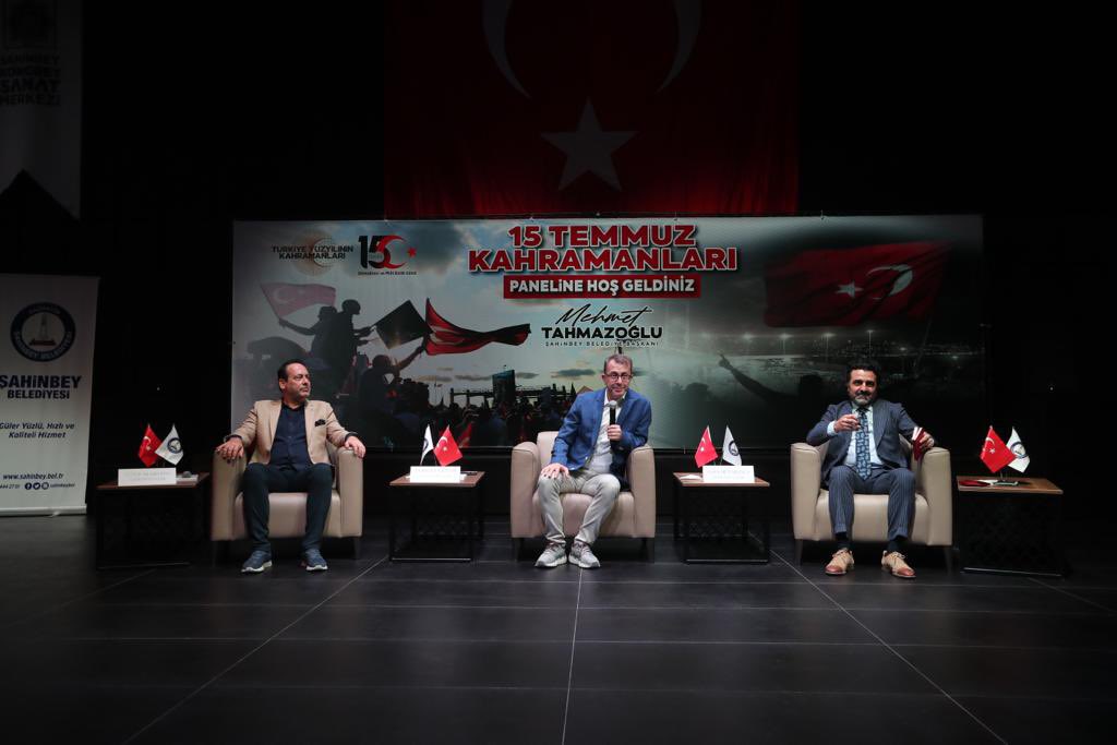 ahinbeyde 15 Temmuz Kahramanlar Anlatld