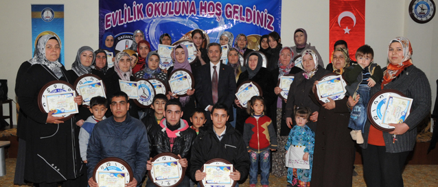 Evlilik Okuluna Katlan iftlere amar Makinesi Hediye Ediyoruz