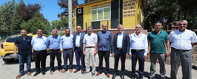 Bakanmz, Taksicileri Ziyaret Etti
