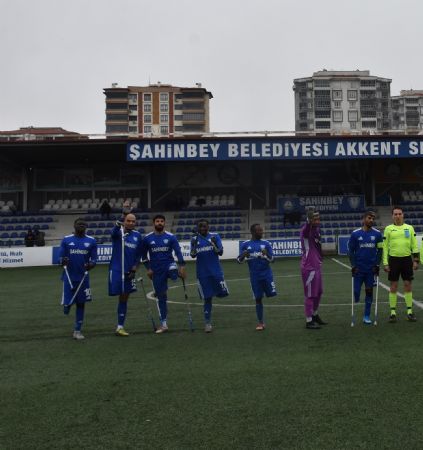 �ahinbey Ampute�den Farkl� Galibiyet 5-0