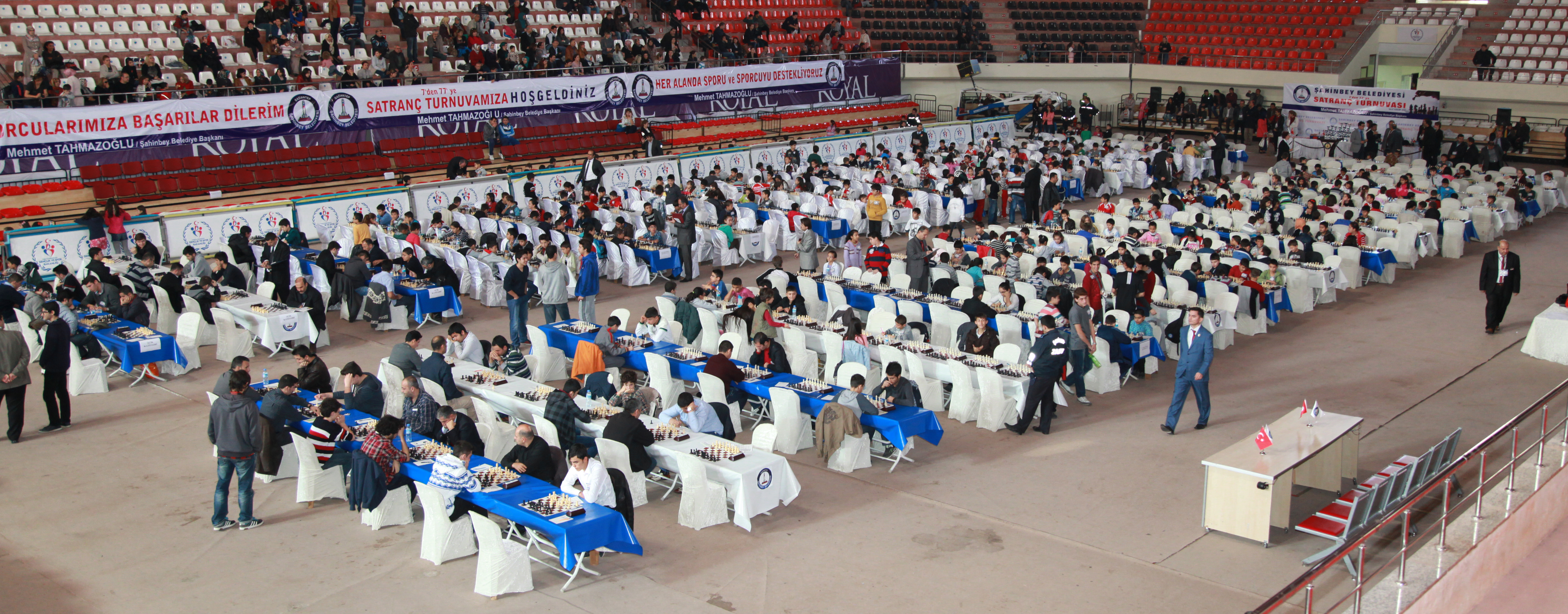 ahinbey Belediyesi Satran Turnuvasna 840 Kii Katld