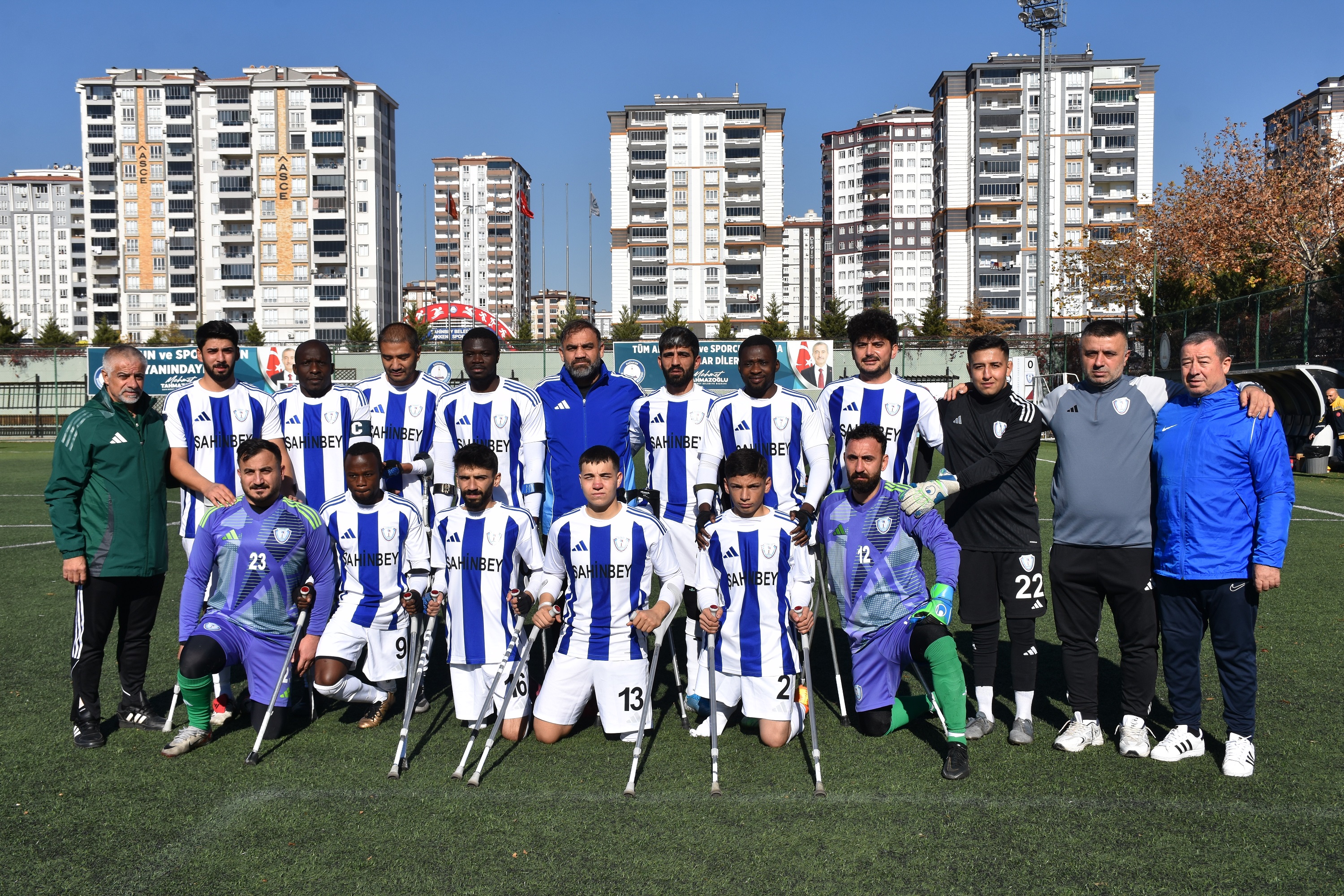 �ahinbey Ampute�den Evinde Net Galibiyet 2-0