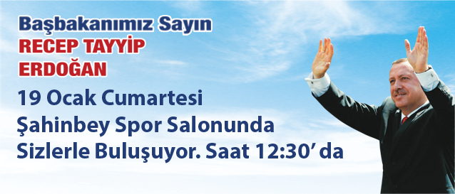 Babakanmz ahinbey Belediyemizin 29 Projesinin Aln Yapacak