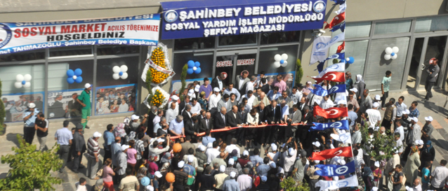 ahinbey Belediyesi, htiya Sahibi Ailelerin Faydalanaca Sosyal Marketi At