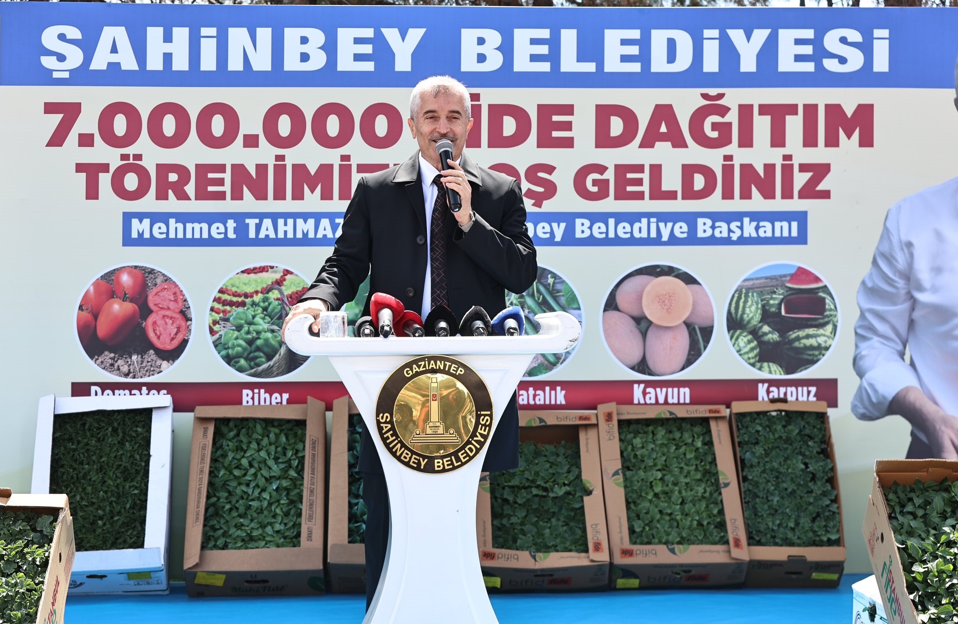 Belediyemizden iftilere 48 Milyondan Fazla Fide