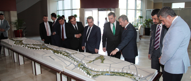 Ba�kan Tahmazo�luna GTO�dan �adei Ziyaret