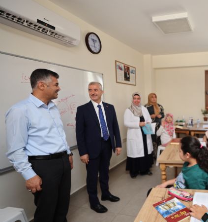 Bakanmz ahinbey Millet Cami Ve Klliyesini Ziyaret Etti